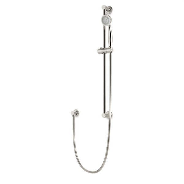 F907-93 - Classic Multifunction Flexible Hose Slidebar Kit with Separate Water Outlet Artos US Polished Nickel 