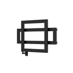 C06090W - Cadiz Towel Warmer 23.5" x 35.5" Hardwired Artos US Matte Black 