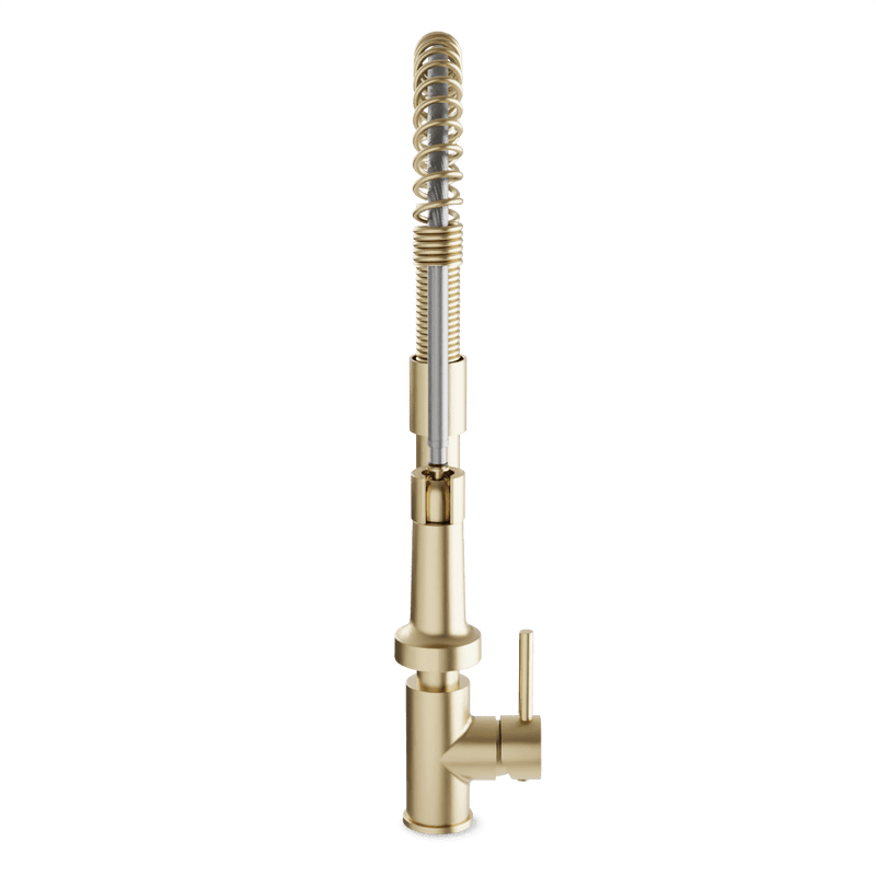 Spring Kitchen Faucet with Pulldown Spray - F100142CH image 18