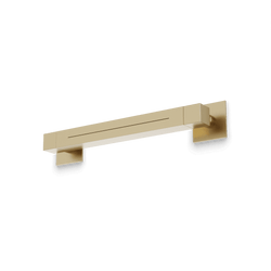 Edge Waterfall Shower Head - Satin Brass thumbnail 1