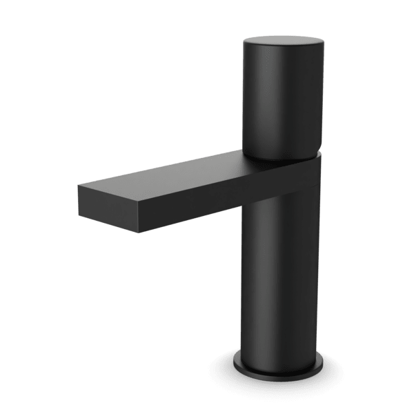F301-2 - Otella Square & Round Single Hole Lavatory Faucet Artos US Black 