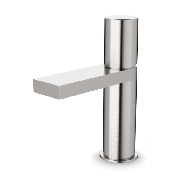 F301-2 - Otella Square & Round Single Hole Lavatory Faucet Artos US Brushed Nickel 