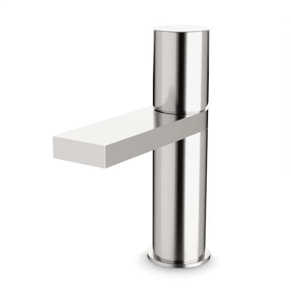 Otella Square + Round Single Hole Lavatory Faucet Artos US Brushed Nickel 