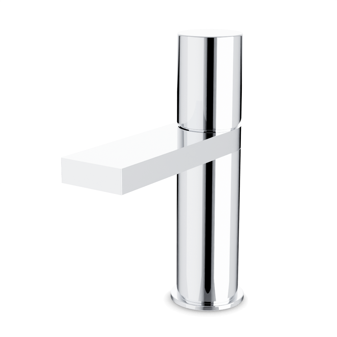 Otella Square + Round Single Hole Lavatory Faucet Artos US Chrome 
