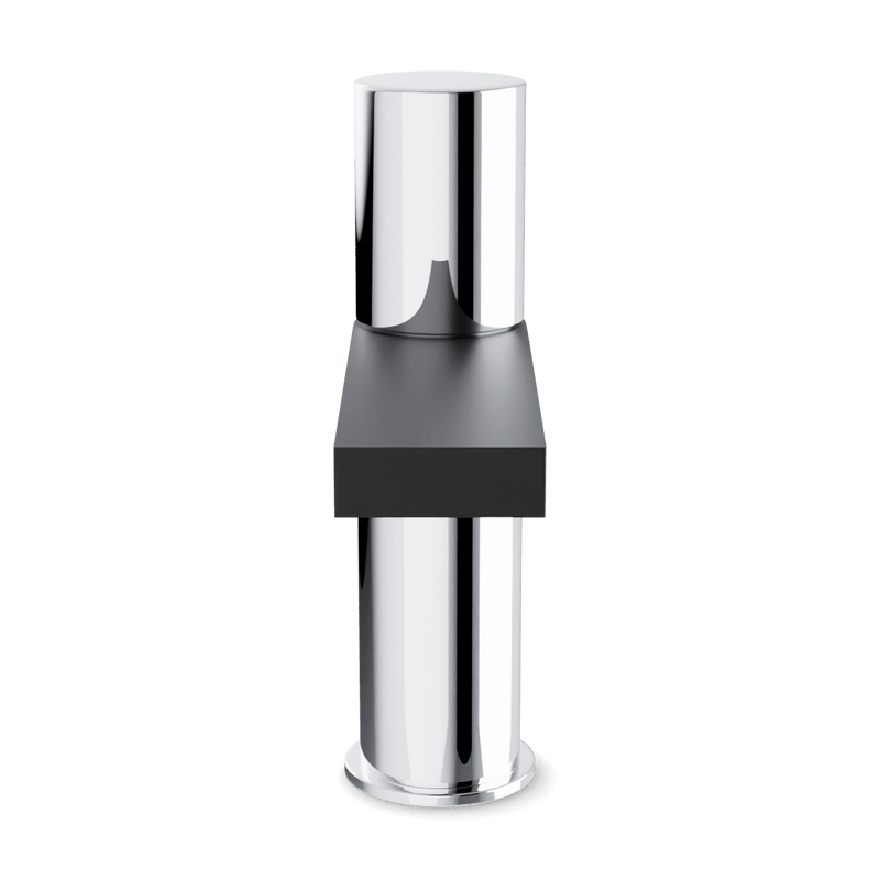 Otella Single Hole Bathroom Faucet - Chrome/Matte Black image 2