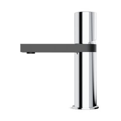 Otella Single Hole Bathroom Faucet - Chrome/Matte Black thumbnail 3