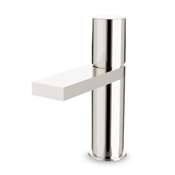 Otella Square + Round Single Hole Lavatory Faucet Artos US Polished Nickel 