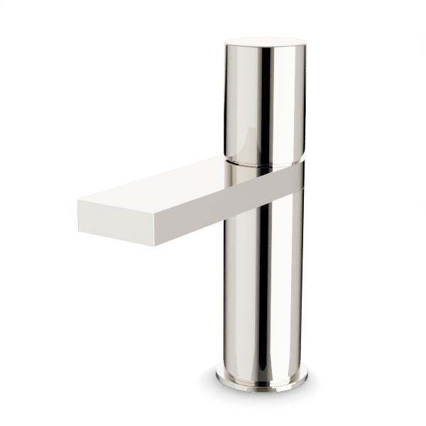 Otella Square + Round Single Hole Lavatory Faucet Artos US Polished Nickel 