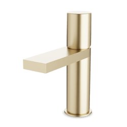 Otella Single Hole Bathroom Faucet - Satin Brass thumbnail 1