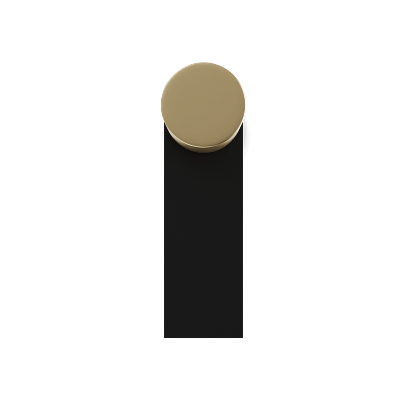 Otella Single Hole Bathroom Faucet - Satin Brass/Matte Black image 4