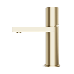 Otella Single Hole Bathroom Faucet - Satin Brass thumbnail 3