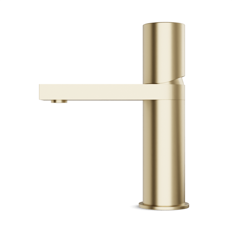 Otella Single Hole Bathroom Faucet - Satin Brass image 3