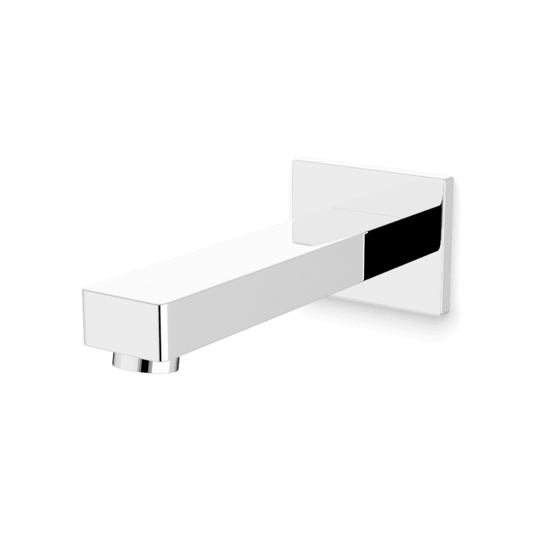 Square Wall Mounted Tub Filler Artos US Chrome 