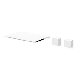 F402-9 - Milan Square 3-Hole Wall Mounted Waterfall Tub Filler Artos US Chrome 