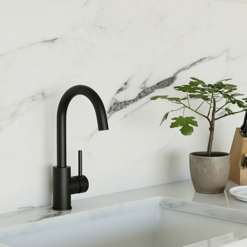 Modern Bar Faucet - Matte Black image 2