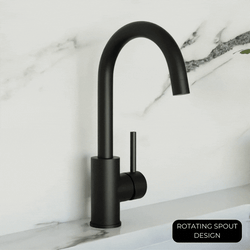 Modern Bar Faucet - Matte Black thumbnail 4