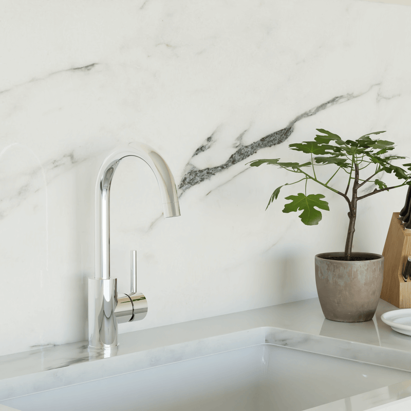 Modern Bar Faucet - Chrome image 2