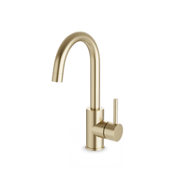 F501-11 - Round Bar Faucet Artos US Satin Brass