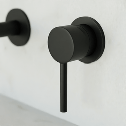Opera In-Wall Single Handle Bathroom Faucet - Matte Black / Standard thumbnail 3