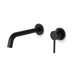 F501-8-1 - Round In-Wall Single Handle Lavatory Faucet Artos US Black