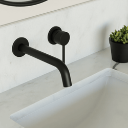 Opera In-Wall Single Handle Bathroom Faucet - Matte Black / Standard thumbnail 2