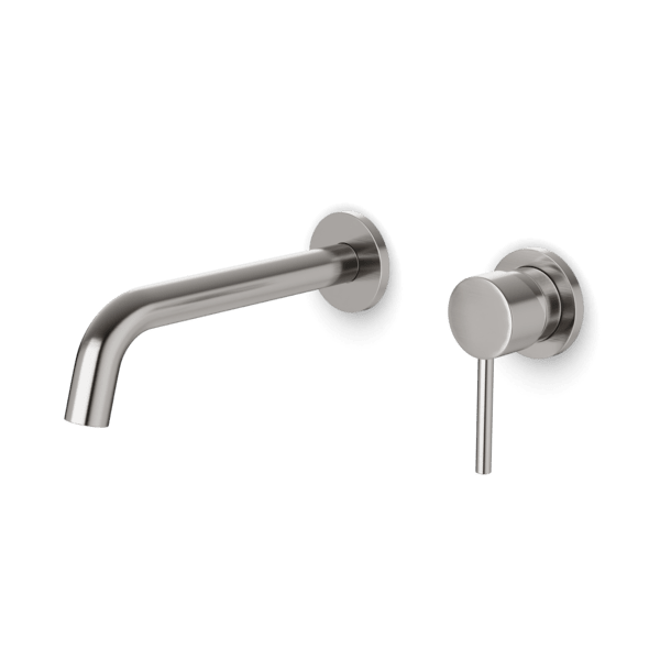 F501-8-1 - Round In-Wall Single Handle Lavatory Faucet Artos US Brushed Nickel 