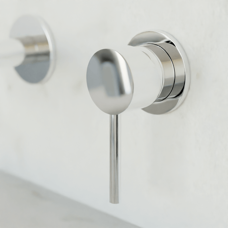 Opera In-Wall Single Handle Bathroom Faucet - Chrome / Standard image 3