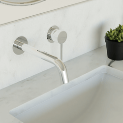 Opera In-Wall Single Handle Bathroom Faucet - Chrome / Standard thumbnail 2