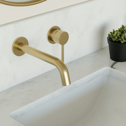 Opera In-Wall Single Handle Bathroom Faucet - Satin Brass / Standard thumbnail 2