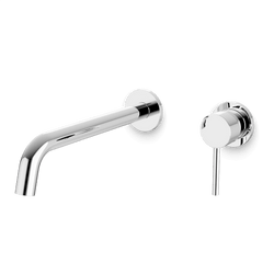 Opera In-Wall Single Handle Bathroom Faucet - Chrome / Extended thumbnail 1