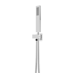 Edge Flexible Hose Handshower Kit on Pivoting Hook - Chrome thumbnail 1