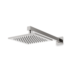 Edge 8" Rain Shower Head on Wall Mount Arm - Brushed Nickel thumbnail 1