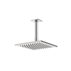 Edge 8" Rain Shower Head on Ceiling Mount Arm - Brushed Nickel thumbnail 1