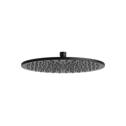 Opera 12" Rain Shower Head - Matte Black thumbnail 1