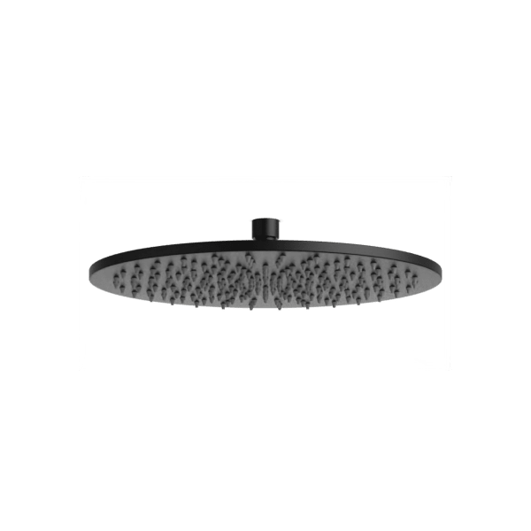 Opera 12" Rain Shower Head - Matte Black image 1