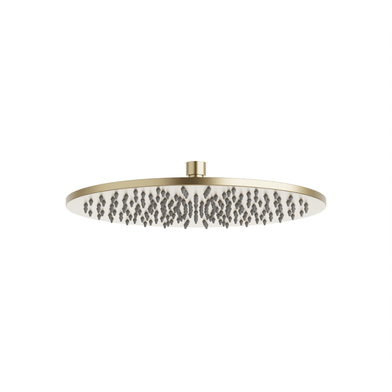 Opera 12" Rain Shower Head - Satin Brass image 1