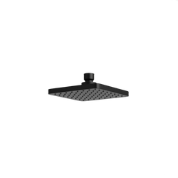 Square 6" ABS Rain Shower Head Artos US Black 