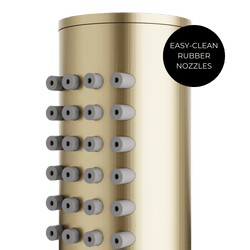 Microphone Hand Shower - Satin Brass thumbnail 2