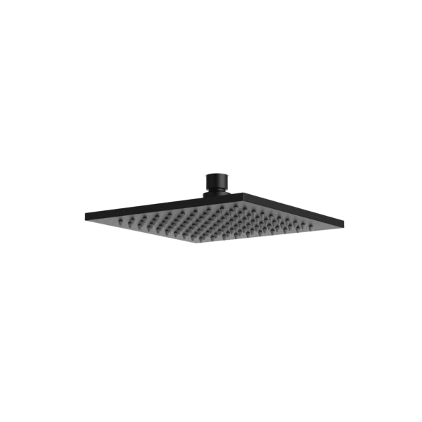 F901-5 - Square 8" Rain Shower Head Artos US Matte Black 