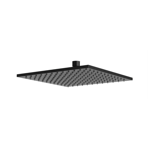 Edge 10" Rain Shower Head - Matte Black image 1