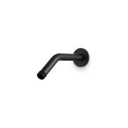 Round Wall Mounted Angled Shower Arm Artos US Matte Black 