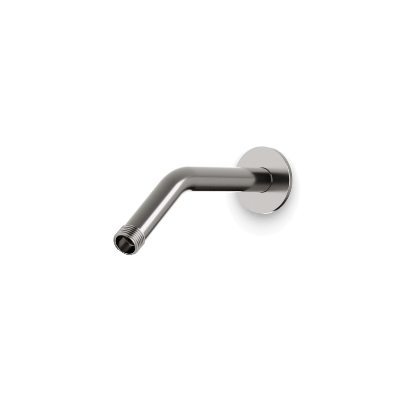 Opera Wall Mount Angled Shower Arm - Brushed Nickel image 1