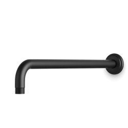 Classic Wall Mount Shower Arm - Matte Black thumbnail 1
