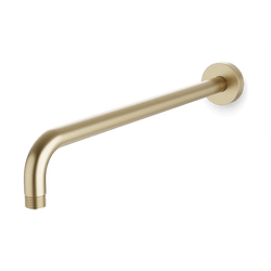F902-1 - Round Wall Mounted Shower Arm Artos US Satin Brass 