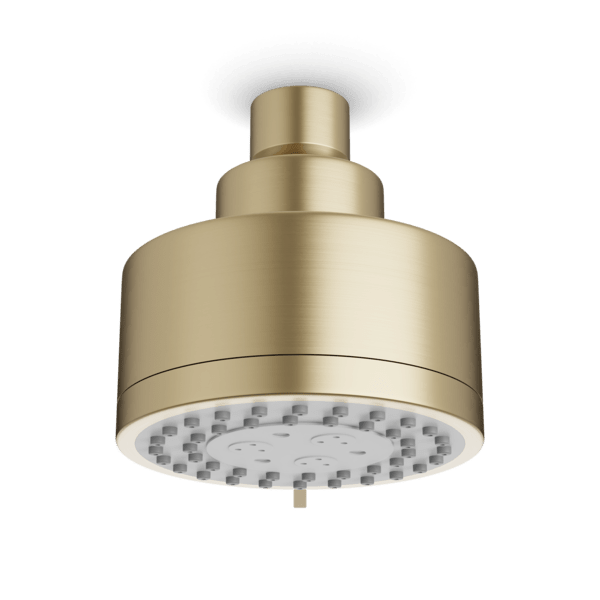 F902-26 - Round Multifunction Shower Head Artos US Satin Brass