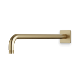 Otella Wall Mount Shower Arm - Satin Brass thumbnail 1