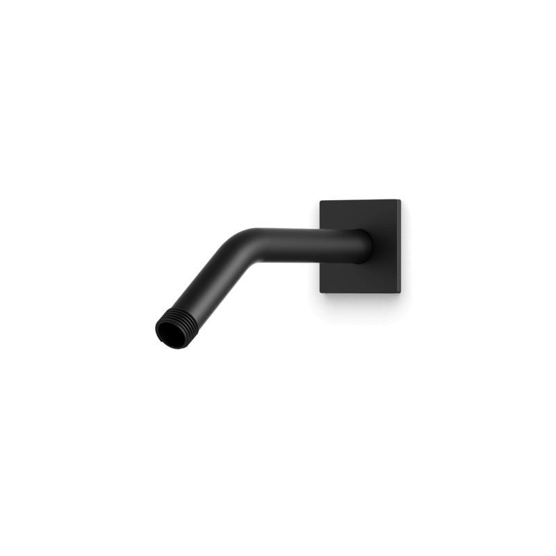 Otella Wall Mount Angled Shower Arm - Matte Black image 1