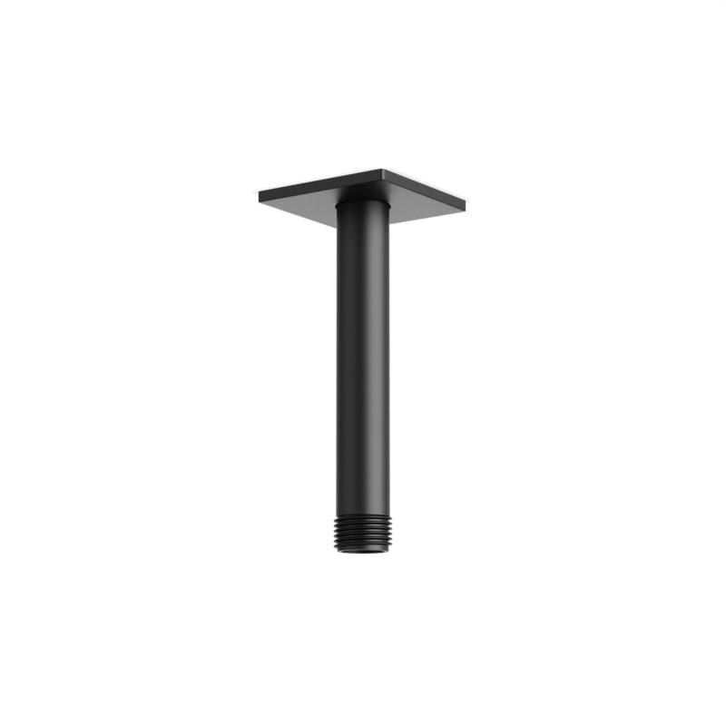 Otella Ceiling Mount Shower Arm - Matte Black image 1