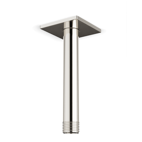 F902-30 - Square + Round Ceiling Mounted Shower Arm Artos US Polished Nickel 