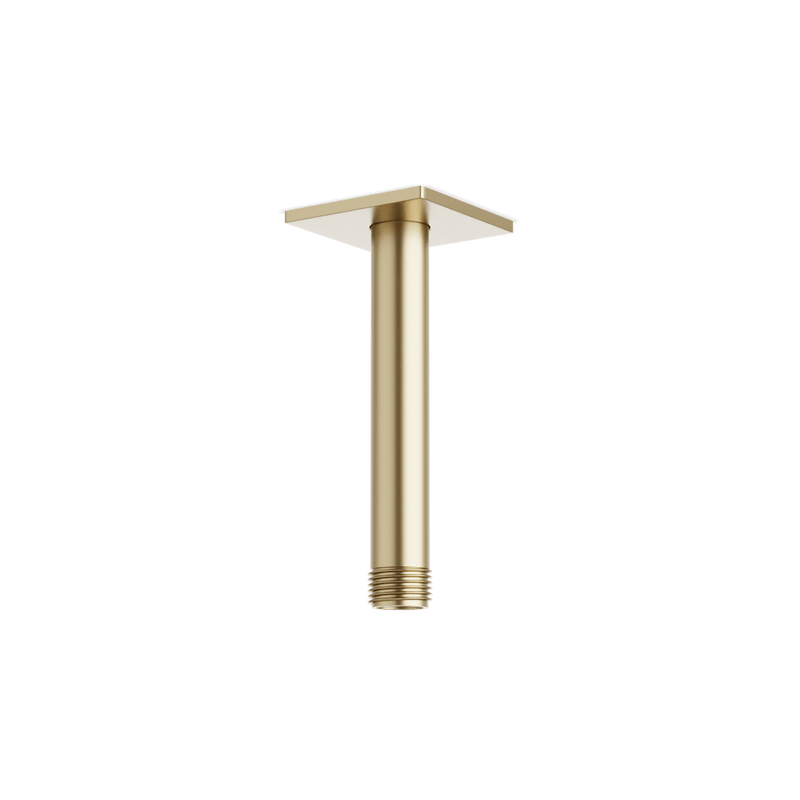 Otella Ceiling Mount Shower Arm - Satin Brass image 1
